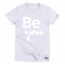 Be you - deydreaming mindful outerwear - gray short sleeve t-shirt