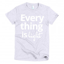everything is light - deydreaming outerwear - gray short sleeve t-shirt